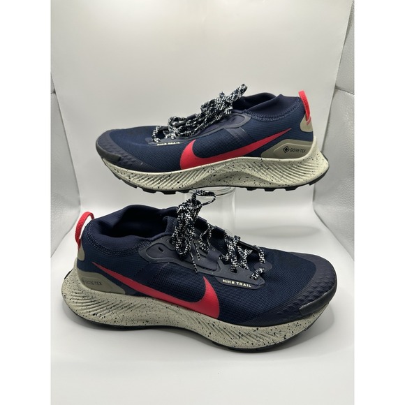 Nike Other - Nike Pegasus Trail 3 Gore-Tex Obsidian Siren Red Men's 8